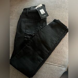 BOOTY RIPPED SKINNY Black